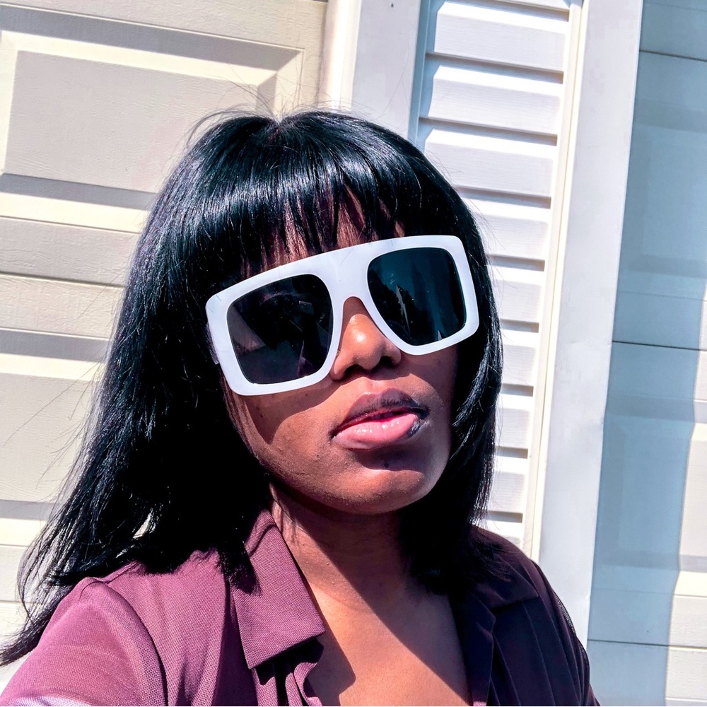 Don’t talk to me chunky sunglasses